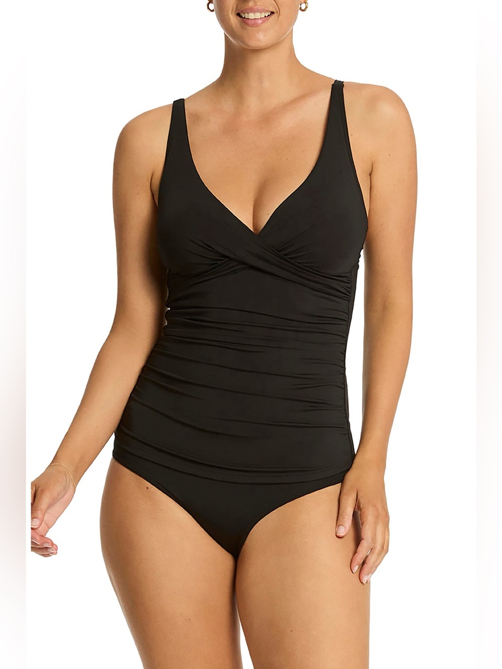 SEA LEVEL Cross Front Tankini Top 💗NWT💗